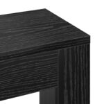 vidaXL Kryt na radiátor Čierny dub 78x20x82 cm Inžinierske drevo – Obrázok 7
