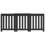 vidaXL Pokrývka radiátora Čierna dubová 205x21.5x83.5 cm Drevený materiál – Obrázok 4