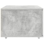 vidaXL Šuflíkový kabinet Betónová šedá Betón Stredný Dvere – Obrázok 6
