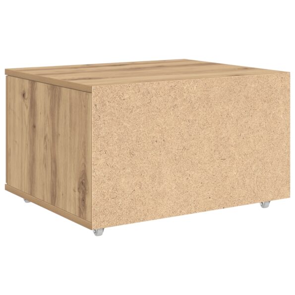 vidaXL Zásuvková skriňa Umelej dyhy Drevotriesková doska, Laminát Stredná – Obrázok 7