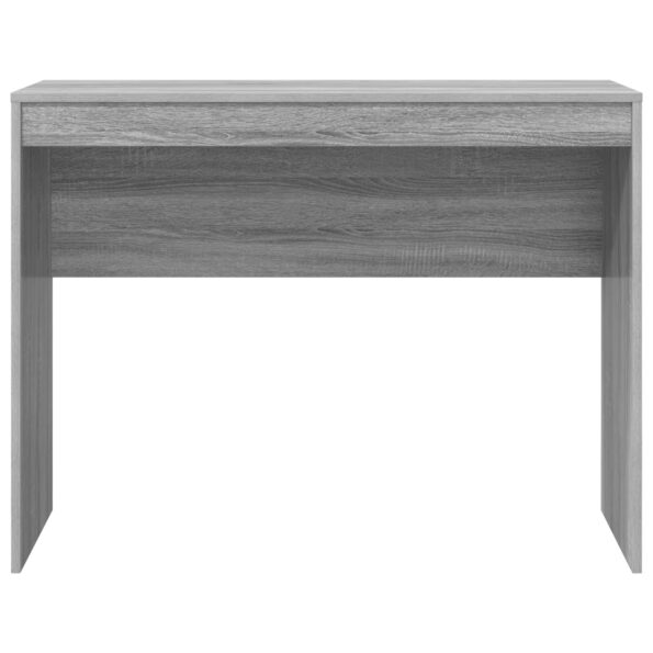 vidaXL Počítačový stôl Sivý sonoma MDF 100 x 40 x 76 cm Jednoduchý – Obrázok 4