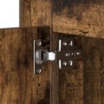 vidaXL Nočné stolíky s LED svetlami 2 ks Dymené dub 44x34,5x45 cm – Obrázok 13