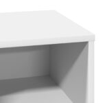 vidaXL Nočné stolíky s LED 2 ks Biela 50x34,5x50 cm – Obrázok 11