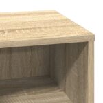 vidaXL Nočný stolík s LED osvetlením Sonoma dub 50x34,5x50 cm – Obrázok 9