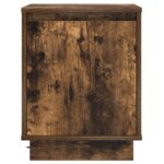 vidaXL Nočný stolík s LED svetlami Dymený dub 39x34,5x50 cm – Obrázok 6