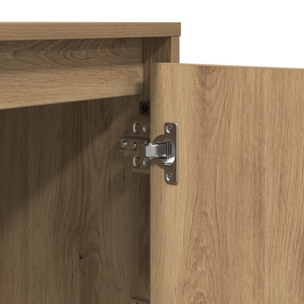 vidaXL Nočné stolíky s LED svetlami 2 ks Artisan Oak 39x34,5x50 cm – Obrázok 13