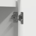 vidaXL LED nočný stolík bielej farby - 71x34,5x75 cm, kompozitné drevo – Obrázok 11