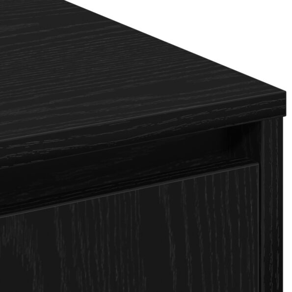 869643_10.jpg vidaXL Zásuvková komoda s LED, čierny dub, 71x34,5x75 cm, z inžinierovaného dreva – Obrázok 10