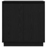 vidaXL Zásuvková komoda s LED, čierny dub, 71x34,5x75 cm, z inžinierovaného dreva – Obrázok 7