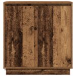 vidaXL Komoda s LED - Ošúchané drevo 71x34,5x75 cm, Zostavené drevo – Obrázok 7