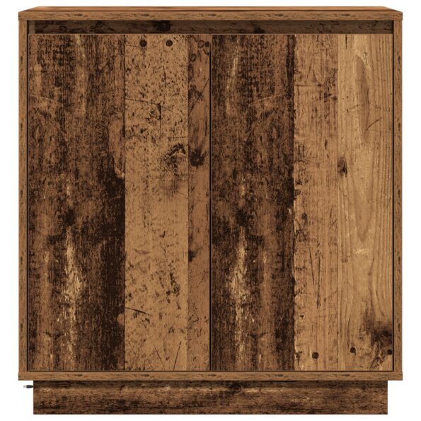 869648_7.jpg vidaXL Komoda s LED - Ošúchané drevo 71x34,5x75 cm, Zostavené drevo – Obrázok 7