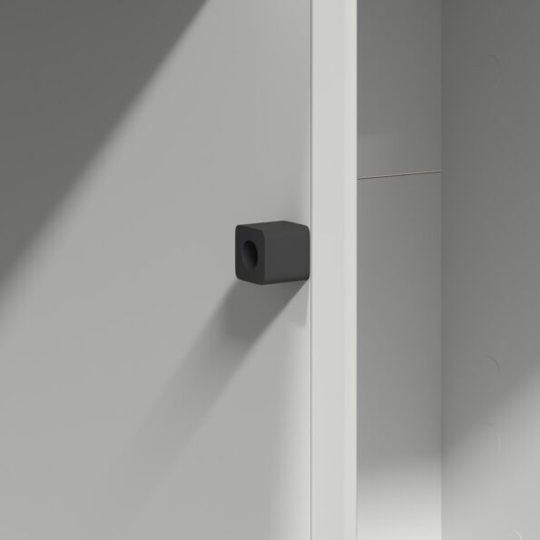 vidaXL TV skrinka biela 100x38x49 cm kompozitné drevo – Obrázok 11