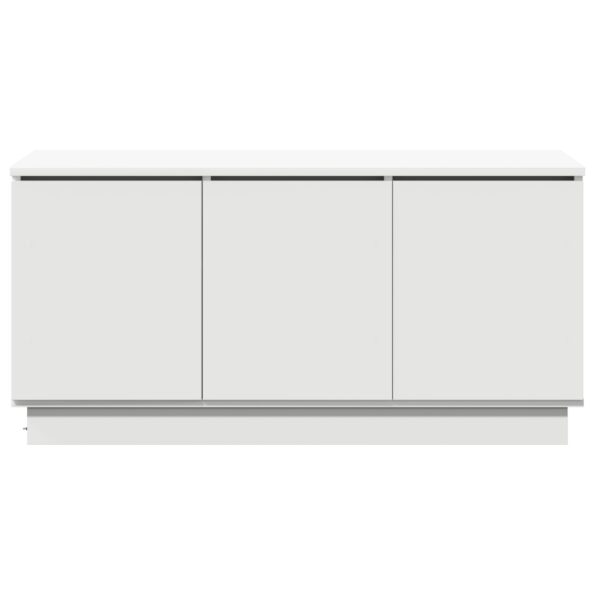 vidaXL TV skrinka biela 100x38x49 cm kompozitné drevo – Obrázok 6