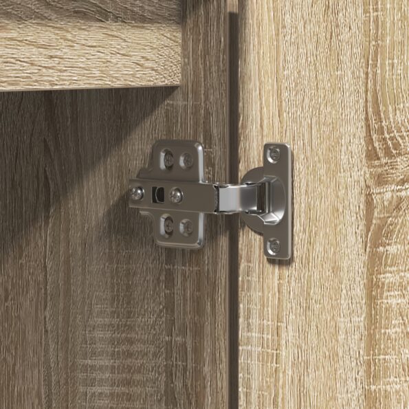 vidaXL TV skrinka Slnečný dub 100x38x49 cm Inžinierske drevo – Obrázok 10