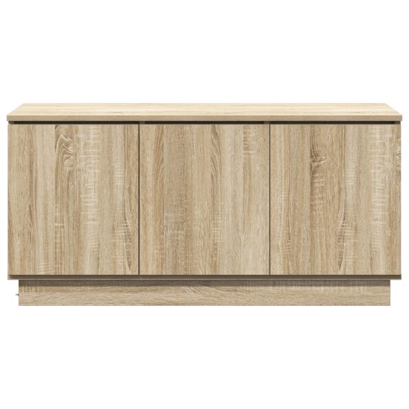 vidaXL TV skrinka Slnečný dub 100x38x49 cm Inžinierske drevo – Obrázok 6