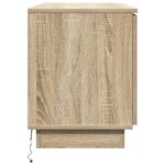 vidaXL TV skrinka Slnečný dub 100x38x49 cm Inžinierske drevo – Obrázok 7