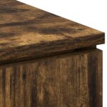 vidaXL TV skrinka Dymený dub 100x38x49 cm Kompozitné drevo – Obrázok 9