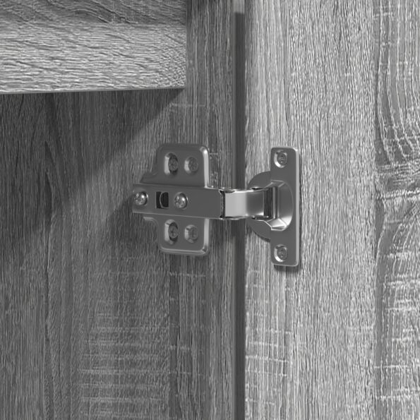 vidaXL TV skrinka Sivá Sonoma 100x38x49 cm Kompozitné drevo – Obrázok 10