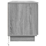 vidaXL TV skrinka Sivá Sonoma 100x38x49 cm Kompozitné drevo – Obrázok 7