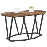 vidaXL Konferenčný stolík Dymová dub 80 x 40 x 40.5 cm – Obrázok 3