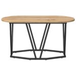 vidaXL Konferenčný stolík Remeselný dub 80 x 40 x 40.5 cm – Obrázok 4