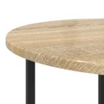 vidaXL Sada príručných stolíkov 2 pcs Sonoma dub a čierna – Obrázok 6