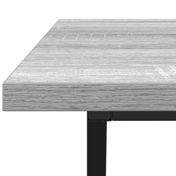 869711_7.jpg vidaXL sivý konferenčný stolík 100x50x40 cm vyrobený z inžinierstva dreva a kovu – Obrázok 7