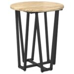 vidaXL Sada príručných stolíkov 2 pcs Sonoma dub a čierna – Obrázok 5