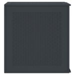 vidaXL Antracitová vonkajšia skriňa 55x53x57 cm PP – Obrázok 7