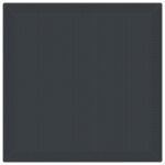 vidaXL Záhradný stôl Antracit 100x100x73 cm Poly Rattan – Obrázok 6