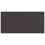 vidaXL Záhradný stôl Hnedá 200x100x73 cm Poly Rattan – Obrázok 7