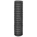 vidaXL Euro plot, oceľ 10x1,5 m, sivý – Obrázok 2