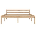 vidaXL Posteľný rám, borovicový masív 120x200 cm – Obrázok 3