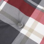 vidaXL Podložky na záhradné stoličky 6 ks 50x50x3 cm, oxfordská látka – Obrázok 7