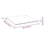 vidaXL Záhradné stoličky s podložkami 2 ks, tíkový masív a oceľ – Obrázok 12