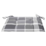 vidalXL 3-dielna skladacia vonkajšia jedálenská súprava+podložky, tík – Obrázok 9