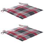 vidaXL Skladacie záhradné stoličky s podložkami 2 ks akáciový masív – Obrázok 9