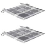 vidaXL Skladacie záhradné stoličky s podložkami 2 ks akáciový masív – Obrázok 9