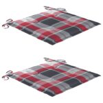 vidaXL Skladacie záhradné stoličky s podložkami 2 ks akáciový masív – Obrázok 9