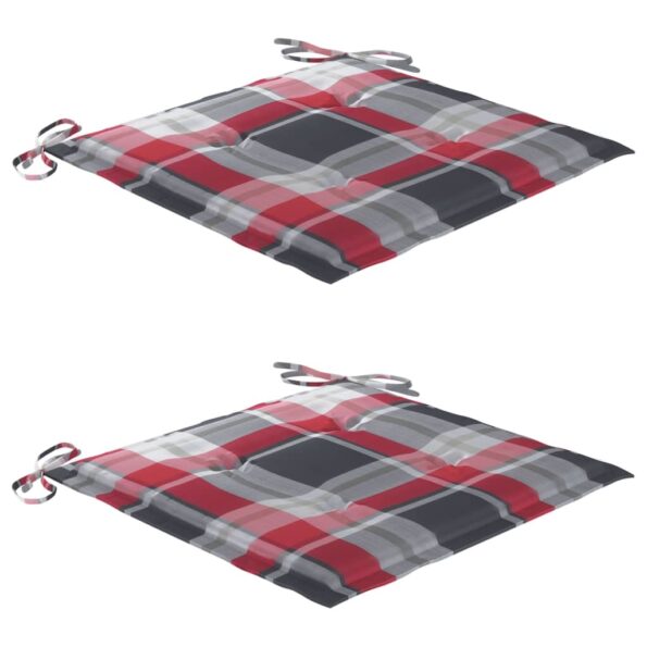 vidaXL Skladacie záhradné stoličky s podložkami 2 ks akáciový masív – Obrázok 9