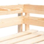 vidaXL Rohová záhradná pohovka z paliet, impregnovaná borovica – Obrázok 4