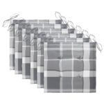 vidaXL Záhradné stoličky 6 ks s podložkami tíkový masív – Obrázok 8