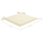 vidaXL Záhradné stoličky 4 ks s podložkami akáciový masív – Obrázok 12