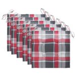 vidaXL Záhradné stoličky 6 ks s podložkami tíkový masív – Obrázok 7