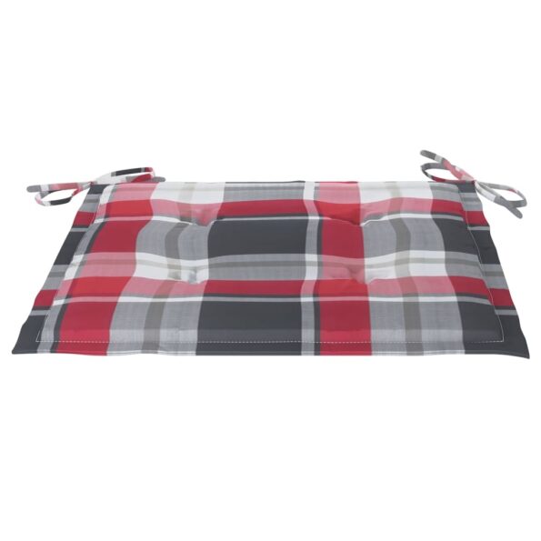 vidaXL Záhradné stoličky 6 ks s podložkami tíkový masív – Obrázok 8