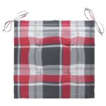 vidaXL Záhradné stoličky 6 ks s podložkami tíkový masív – Obrázok 9