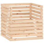 vidaXL Kompostér 80x80x78 cm masívne borovicové drevo – Obrázok 2