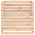 vidaXL Kompostér 80x80x78 cm masívne borovicové drevo – Obrázok 5