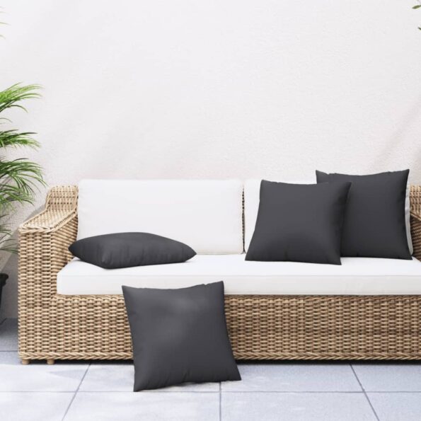 8720845698263_m_en_hd_1.jpg vidaXL Dekoratívne vankúše 4 ks čierne 60x60 cm látka – Obrázok 1