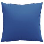 vidaXL Dekoratívne vankúše 4 ks kráľovské modré 60x60 cm látka – Obrázok 3